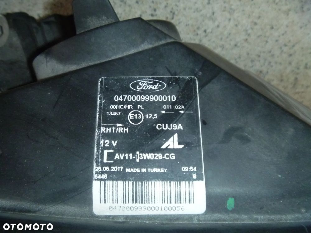 FORD B-MAX LIFT REFLEKTOR PRAWY SOCZEWKA LED ORYGINAŁ  EUROPA - 5