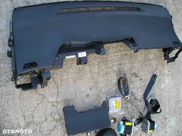 Toyota Verso-S deska konsola airbagi pasy sterownik - 3