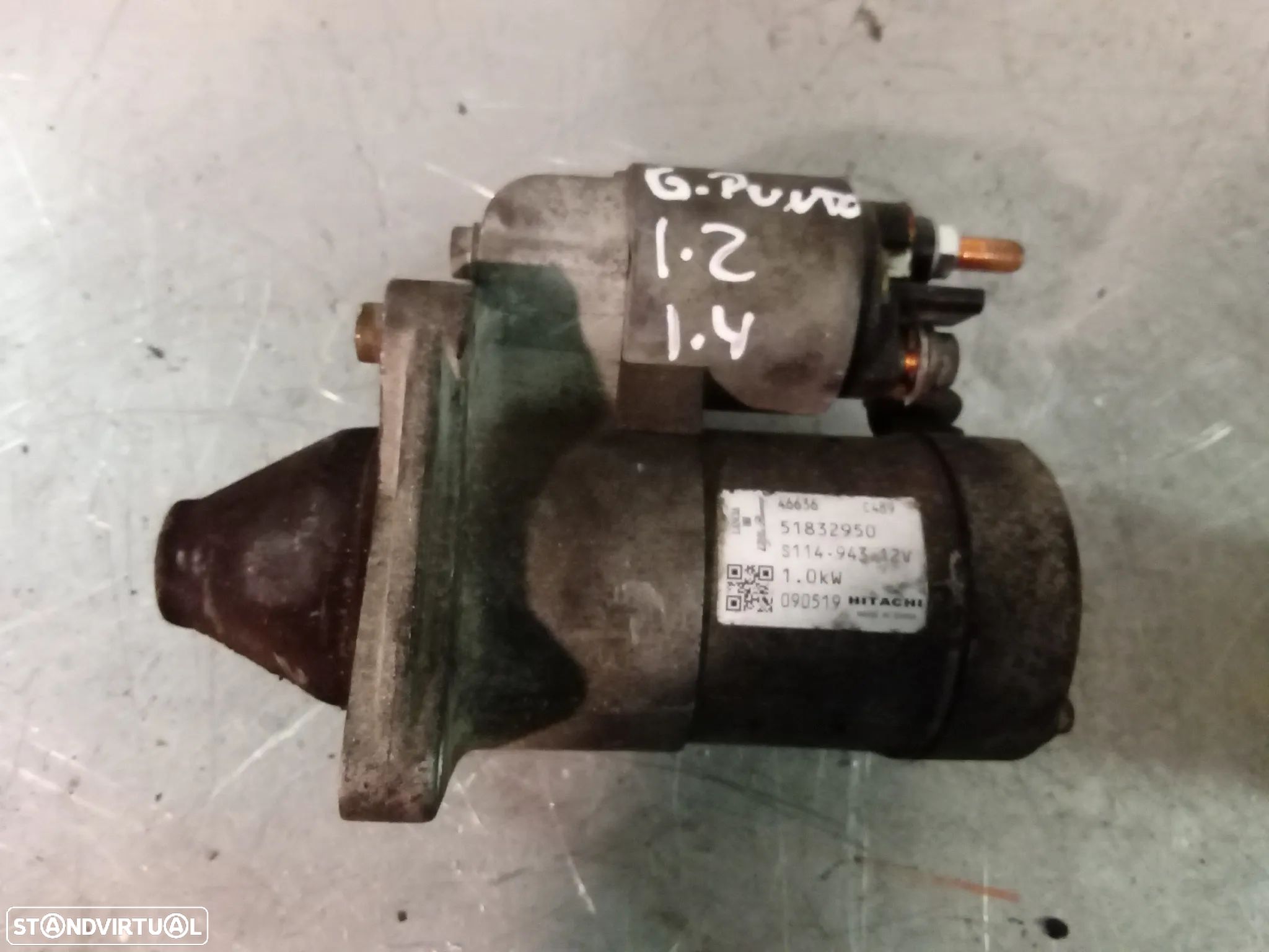 MOTOR DE ARRANQUE ALFA ROMEO MITO 1.4i 51832950 - 1