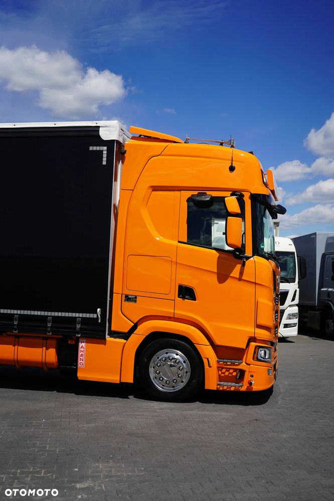Scania / S 500 / ACC / E 6 / FIRANKA / 19 PALET / RETARDER / OŚ SKRĘTNA / PEŁNA OPCJA - 30