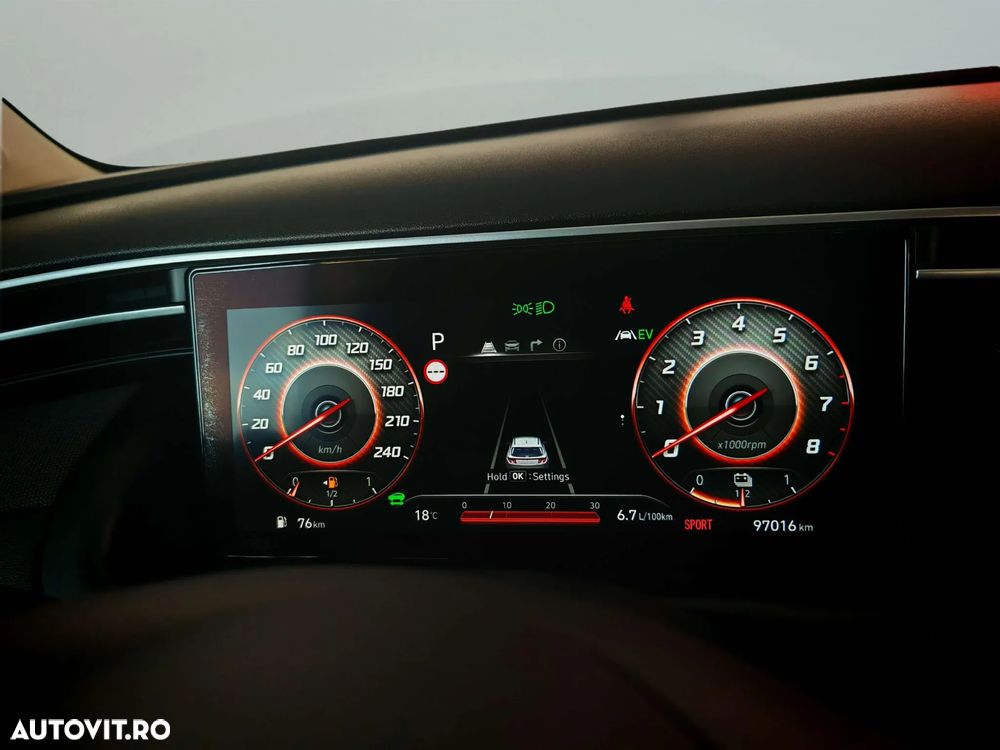 Hyundai Tucson HEV 1.6 l 230 CP 4WD 6AT Luxury - 33