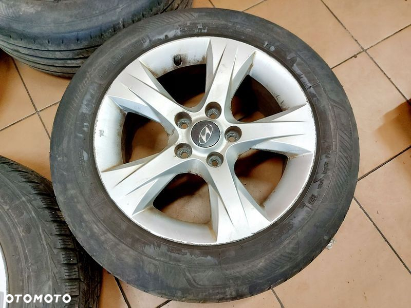 HYUNDAI I40 FELGI ALUMINIOWE ALUFELGI 16 CALI 5x114.3 ET40 52910-3Z100 - 4