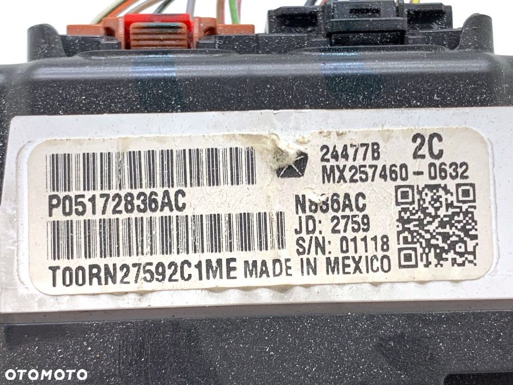LICZNIK  DODGE JOURNEY 2008 - 2022 2.0 CRD 103 kW [140 KM] olej napędowy 2008 - 2022 P05172836AC - 4