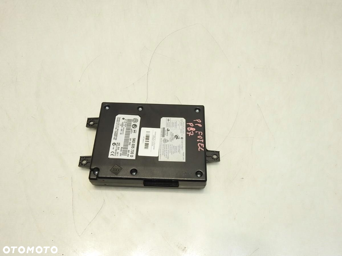 MODUŁ STEROWNIK BLUETOOTH VW PASSAT B7 5K0035730D - 7