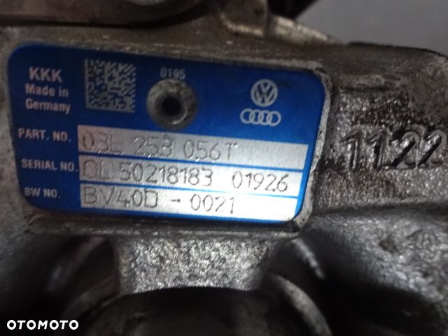 Turbosprężarka Volkswagen 2.0TDI 03L 253 056T - 6