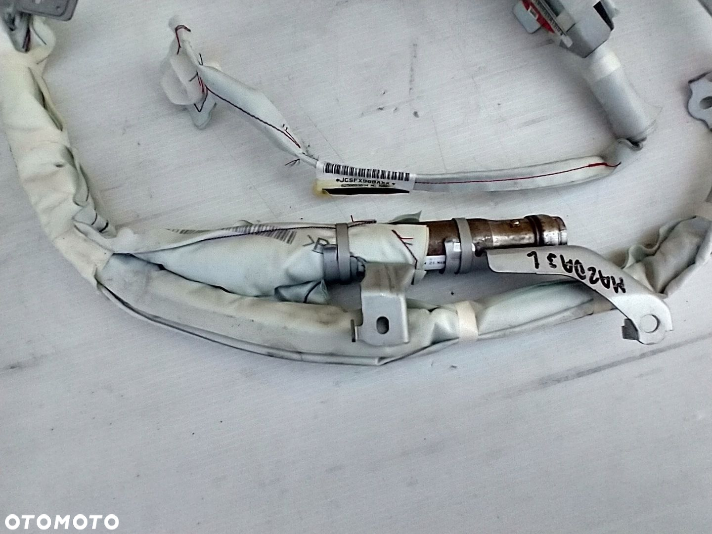 MAZDA 3 BM III 13-18 KURTYNA PODUSZKA POWIETRZNA AIRBAG LEWA 625609301H - 3