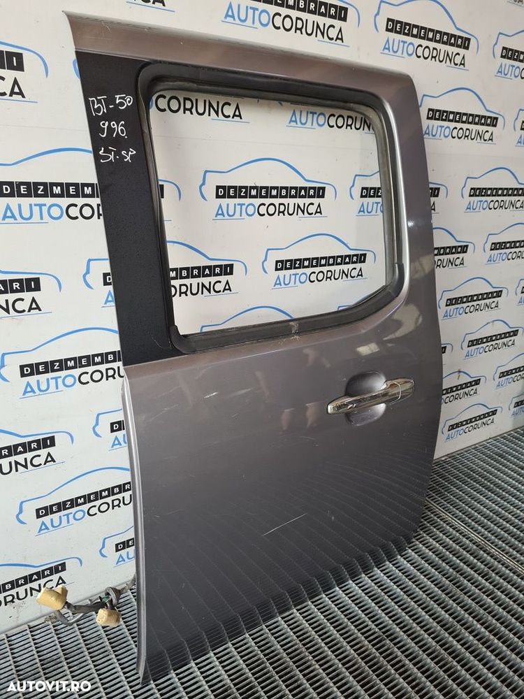 Usa Stanga Spate Mazda BT - 50 2006 - 2008 SUV 4 Usi gri (996) FARA GEAM ȘI MACARA - 3