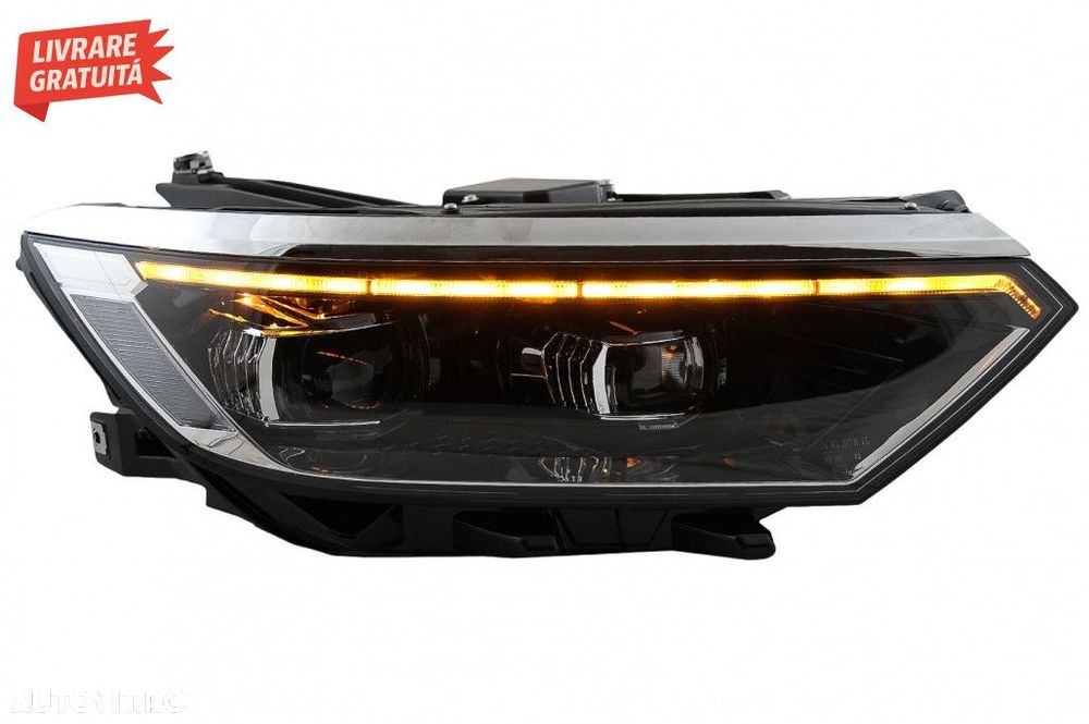 Faruri LED VW Passat B8 3G Facelift (2016-2019) 2020 Look cu Semnal Di - 2