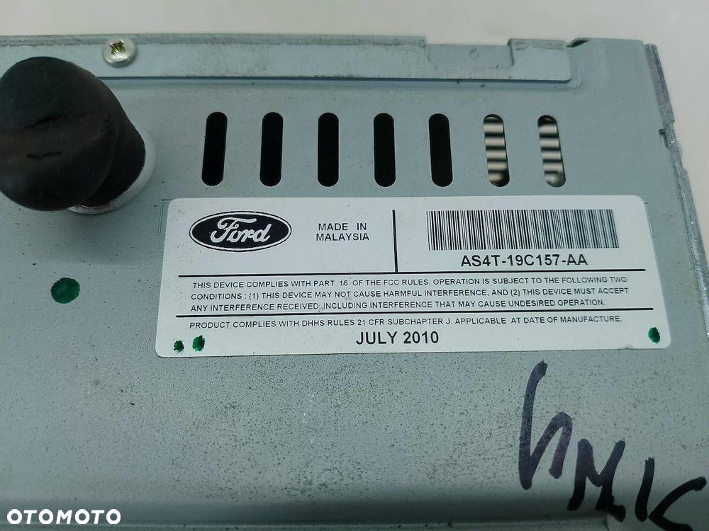 RADIO CD FORD FOCUS II AS4T-19C157-AA  AS4T18C869DA - 6