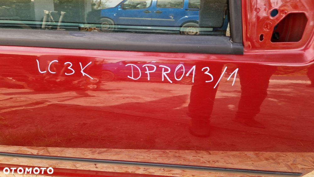 VW GOLF 4 IV DRZWI PRZÓD PRAWY PRAWE  KOD LAK. LC3K - 2