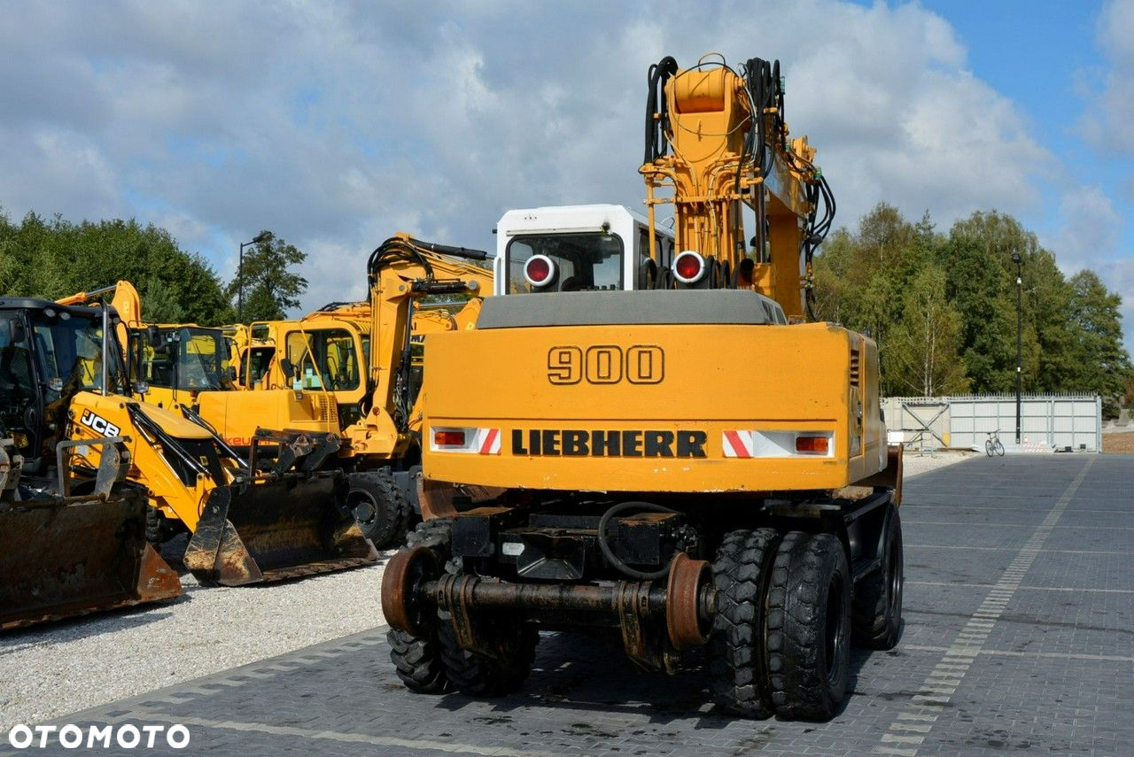 Liebherr A 900 ZW Litronic Koparka + Kolej - 11