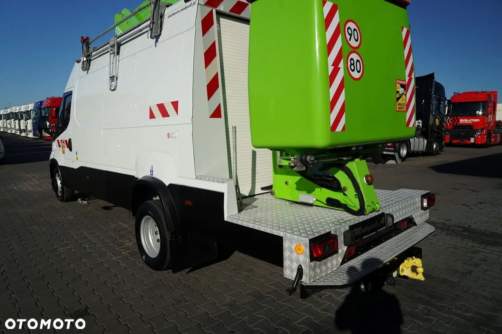 Iveco DAILY 70-180 / PODNOŚNIK KOSZOWY - 16 m / BLASZAK + ZWYŻKA  ELEVATEUR / 200 kg - 17