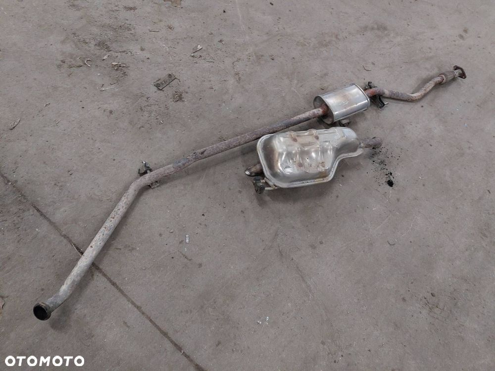 TŁUMIK WYDECH KOŃCOWY + ŚRODKOWY KIA PICANTO I 1.0 12V - 1