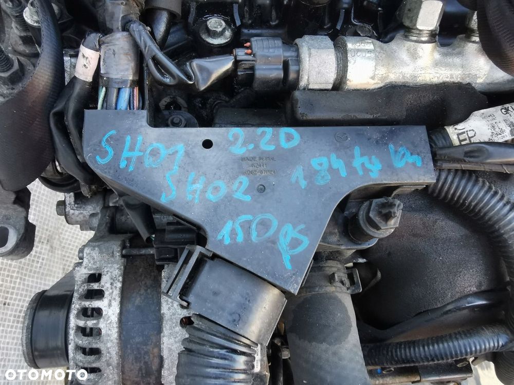 mazda 6 3 CX-3 CX-5 2.2 skyactiv sh01 sh02 shy4 shy6 Silnik kompletny 150ps - 5