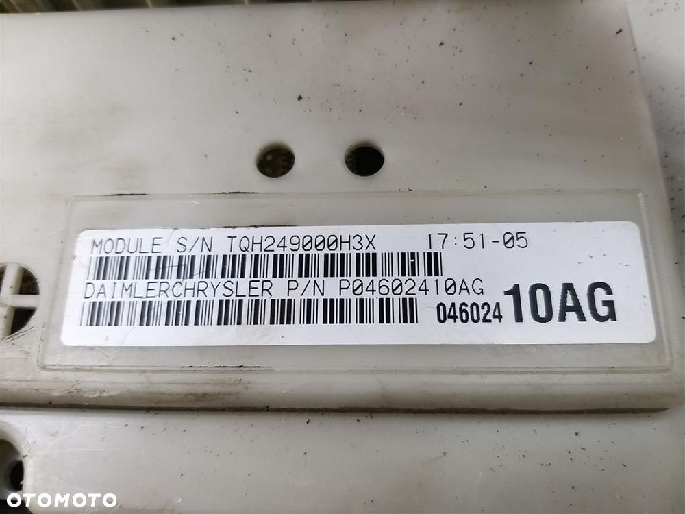 Moduł BSI Sterownik Chrysler 300M 1998-2004 04602410 04602410AG - 2