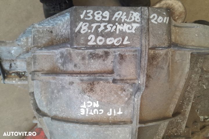 Cutie viteze manuală cu 6 trepte TIP CUTIE NCT TIP CUTIE NCT Audi A4 - 4