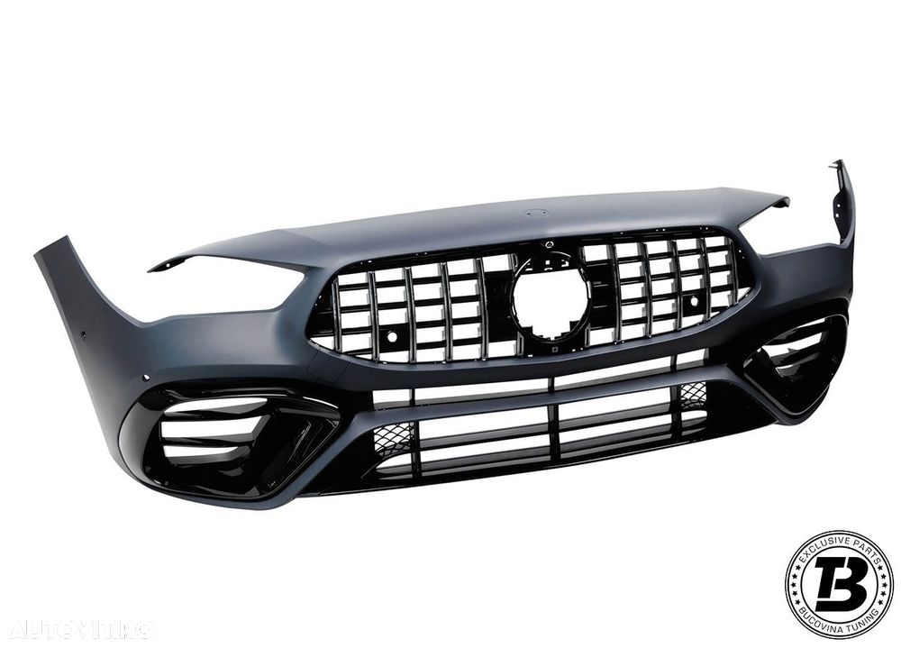 Pachet Exterior compatibil cu Mercedes CLA C118 CLA45 AMG Design - 3