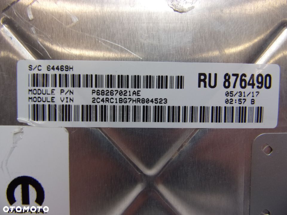 CHRYSLER PACIFICA 3.6 16- KOMPUTER SILNIKA 05150888AD 68267021AE - 5
