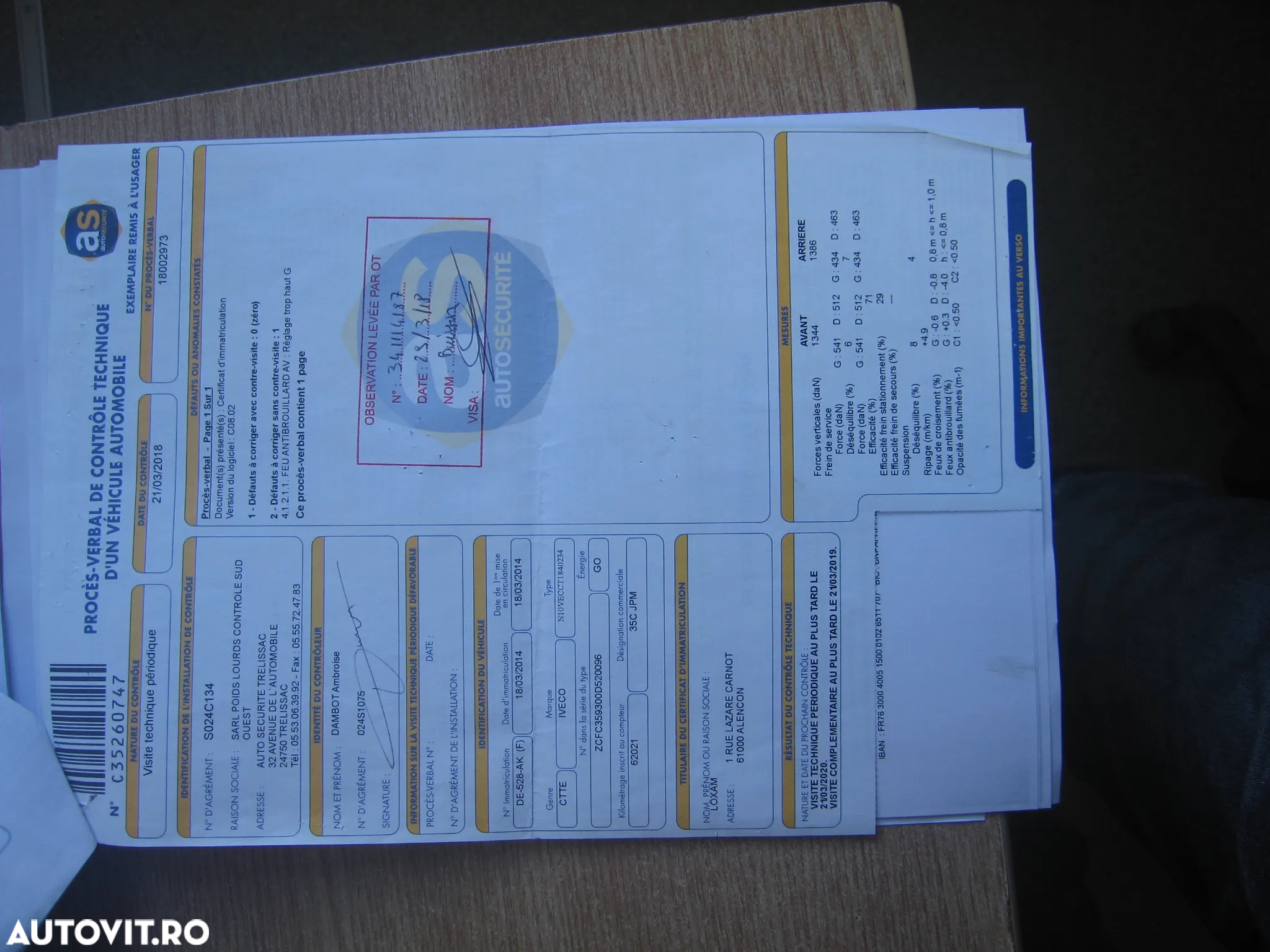 Iveco DAILY 35 C 13 , 3 LOC. BASCULABILA 3  PARTI , CLIMA . - 22