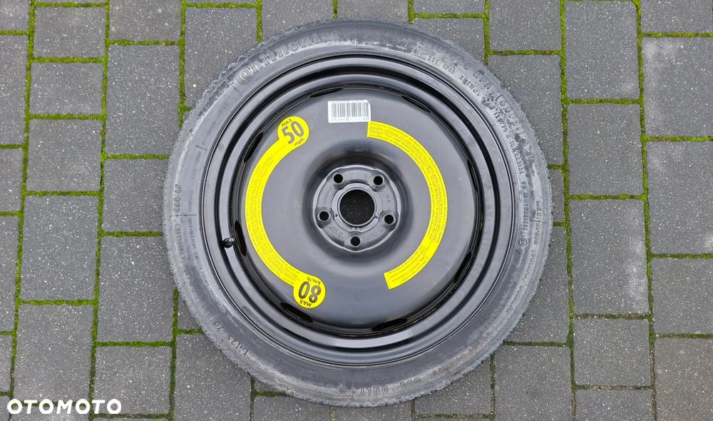 Koło Dojazdowe 18 Audi A3 8P VW Golf VI 5x112 ET 25.5 125/70 R18 1K0601027B - 1