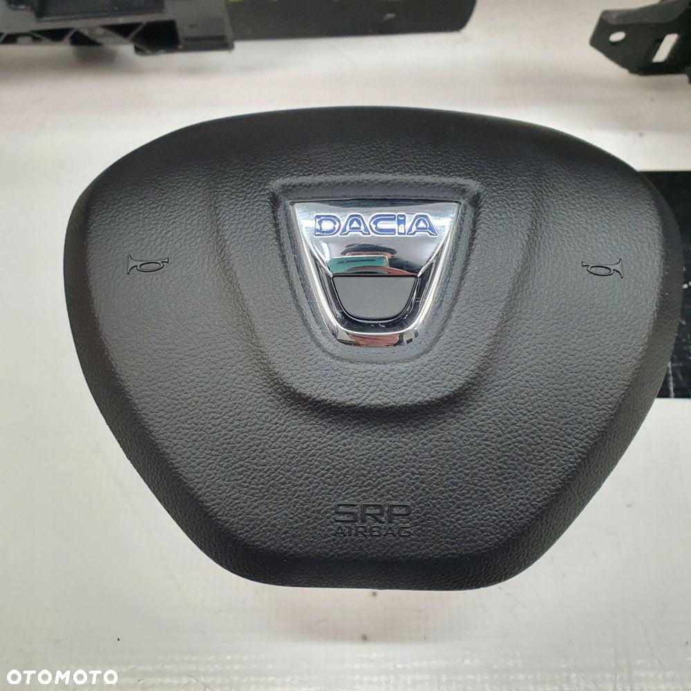 DACIA SANDERO III 3 DESKA ROZDZIELCZA KONSOLA KOKPIT PULPIT PODUSZKI AIRBAG AIR BAG PASY KIT SET - 5