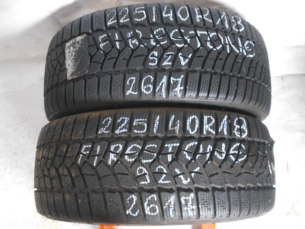 OPONY 225/40R18 FIRESTONE WINTERHAWK 3 DOT 2617 7.6MM