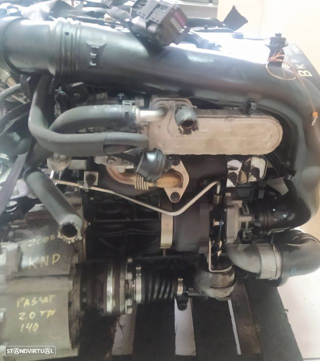 Motor vw passat 2.0TDI 140cv BKP caixa manual 6 KDN - 4