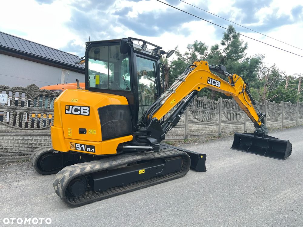 JCB 51R-1 | Koparka Gąsienicowa JCB 51 R | 5 Ton | Zerowy Obrys | Minikoparka | Super Stan | Sprowadzona | - 12