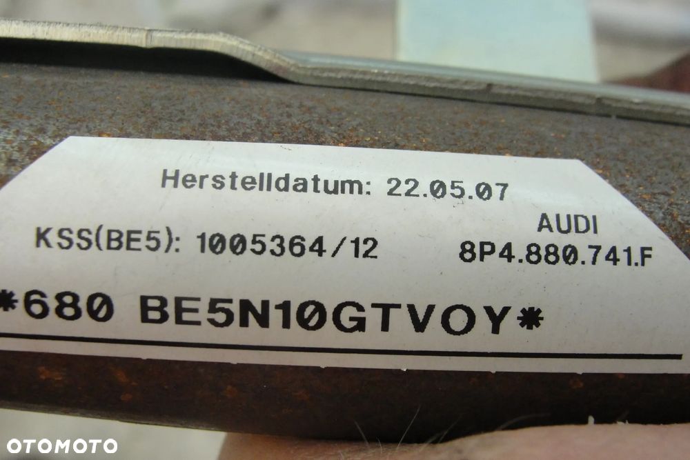 KURTYNA LEWA PRAWA AUDI A3 8P SPORTBACK 03-08R - 5