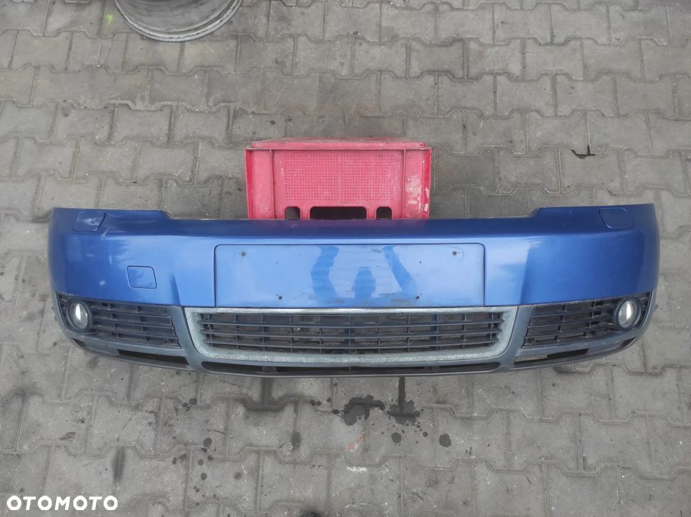 AUDI A4 B6 ZDERZAK PRZÓD PRZEDNI SPRYSKI XENON HALOGEN NIEBIESKI WYSYŁKA !!!