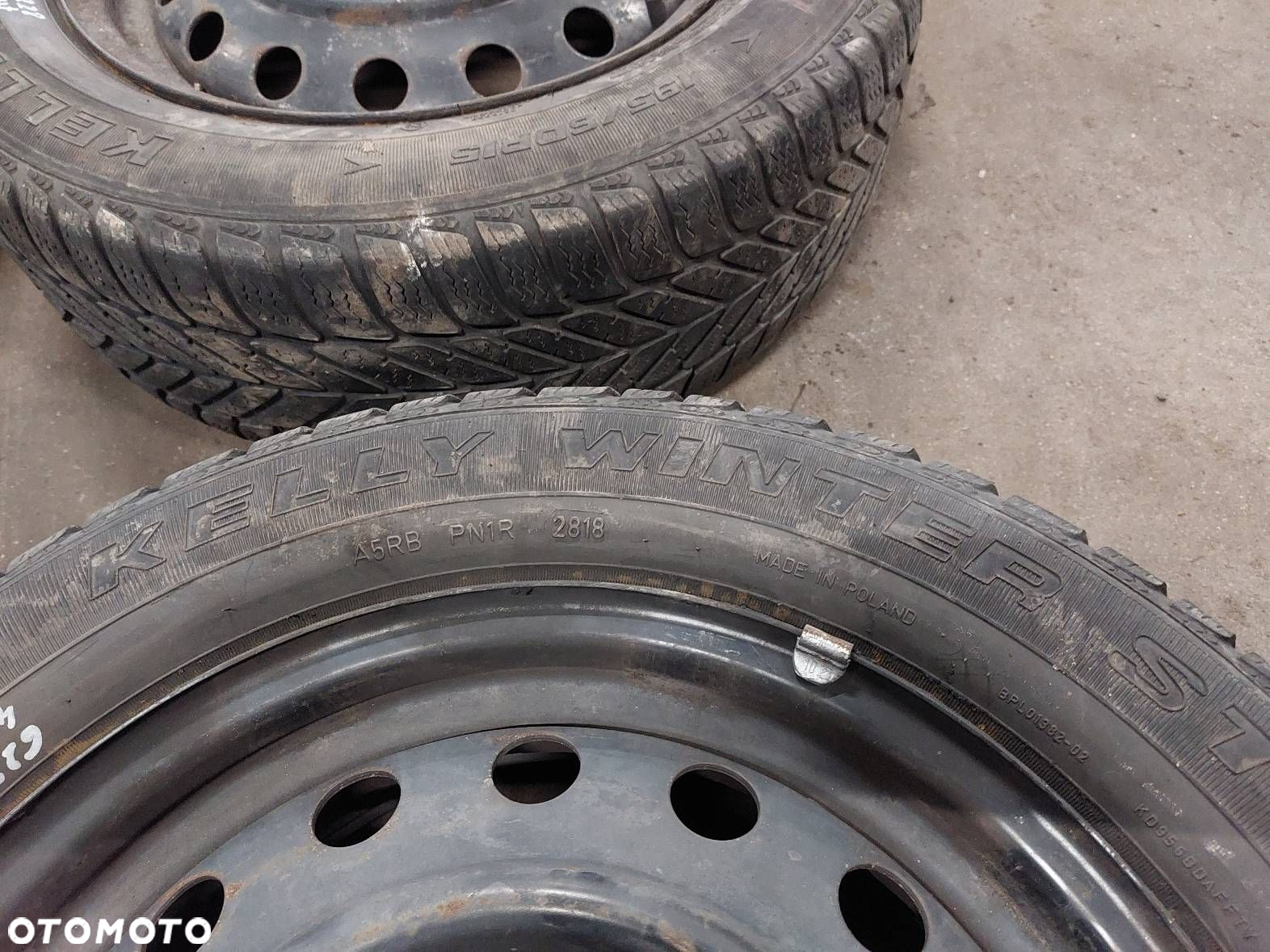 KOŁA KOMPLET FELGI OPONY ZIMOWE 4x100 6Jx15 FI54,1 195/60R15 TOYOTA - 3