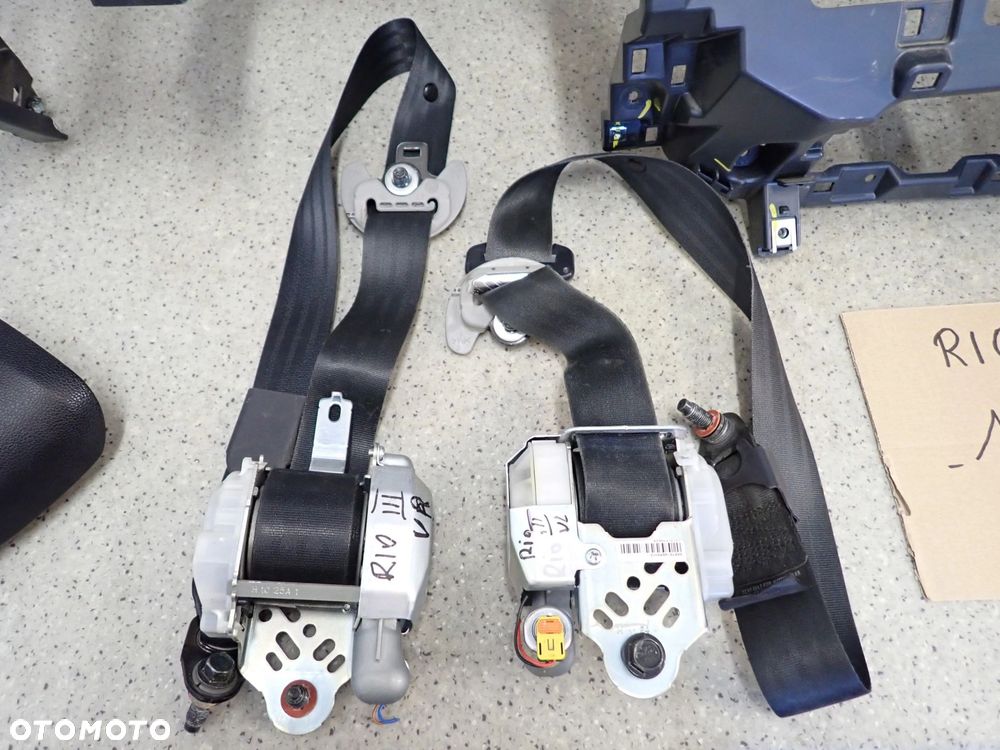 KIA RIO III HB 11-17 PODUSZKI POWIETRZNE ZESTAW SRS DESKA ROZDZIELCZA - 6