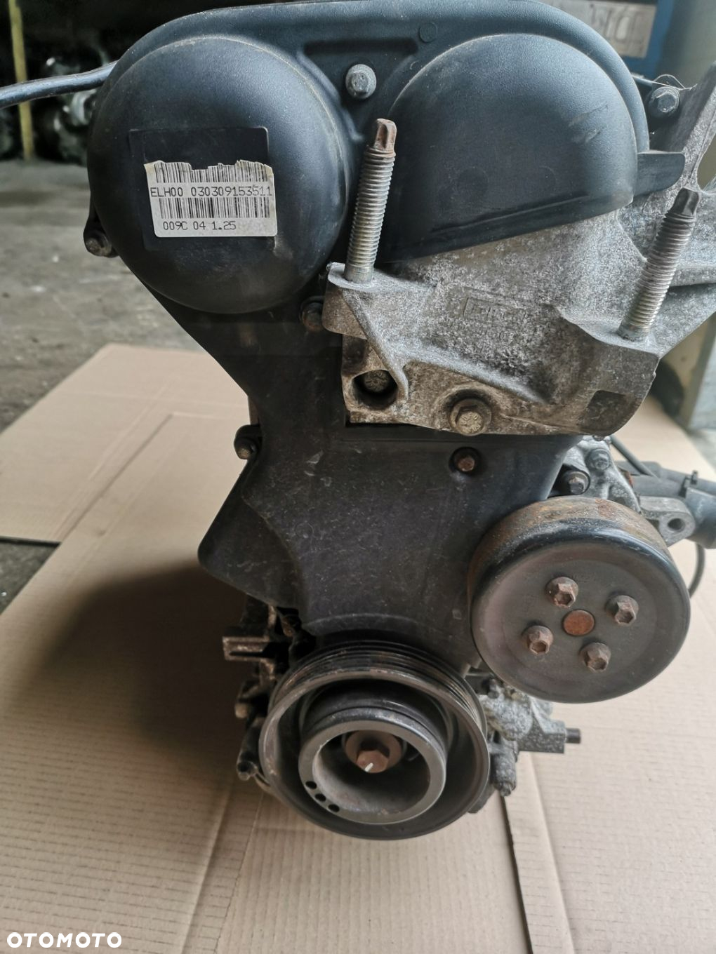 FORD FIESTA MK7 08-17 SILNIK KOMPLETNY 1.25 SNJA PRZEBIEG 142 TYŚ KM - 4
