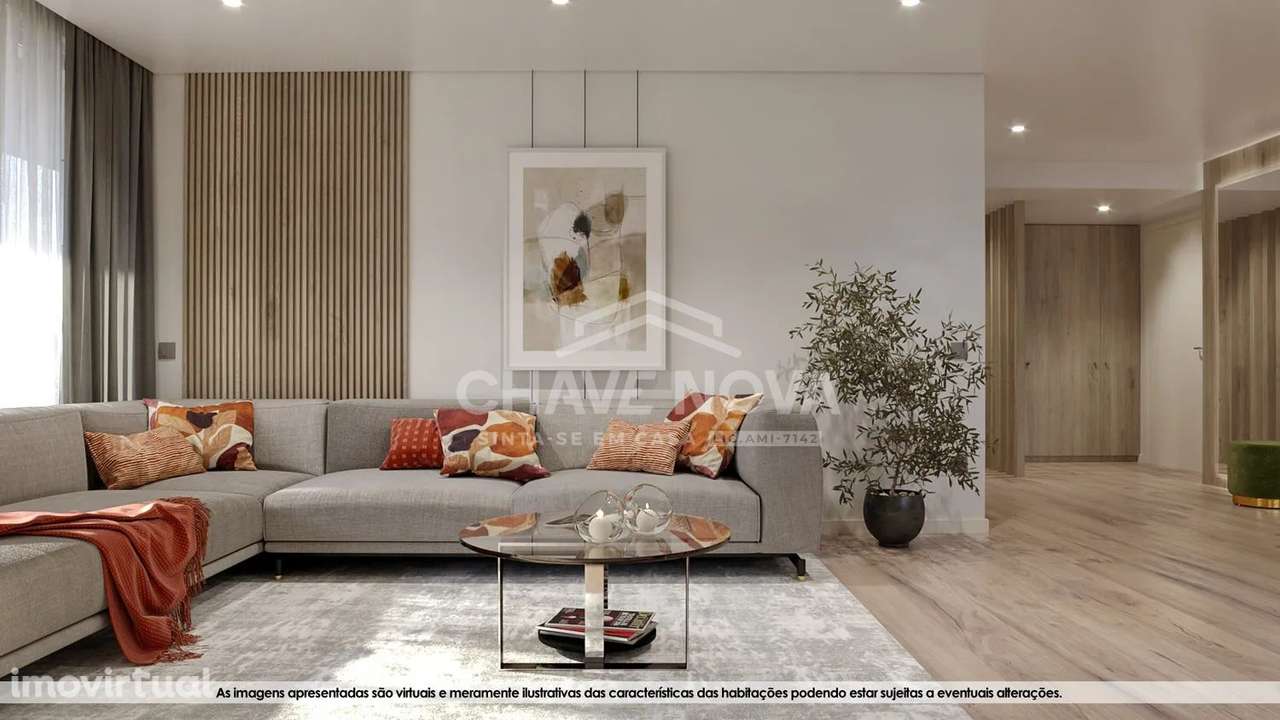 Apartamento T2 Novo c/ Lugar de Garagem em Mafamude (El Corte Inglês) - Grande imagem: 5/27