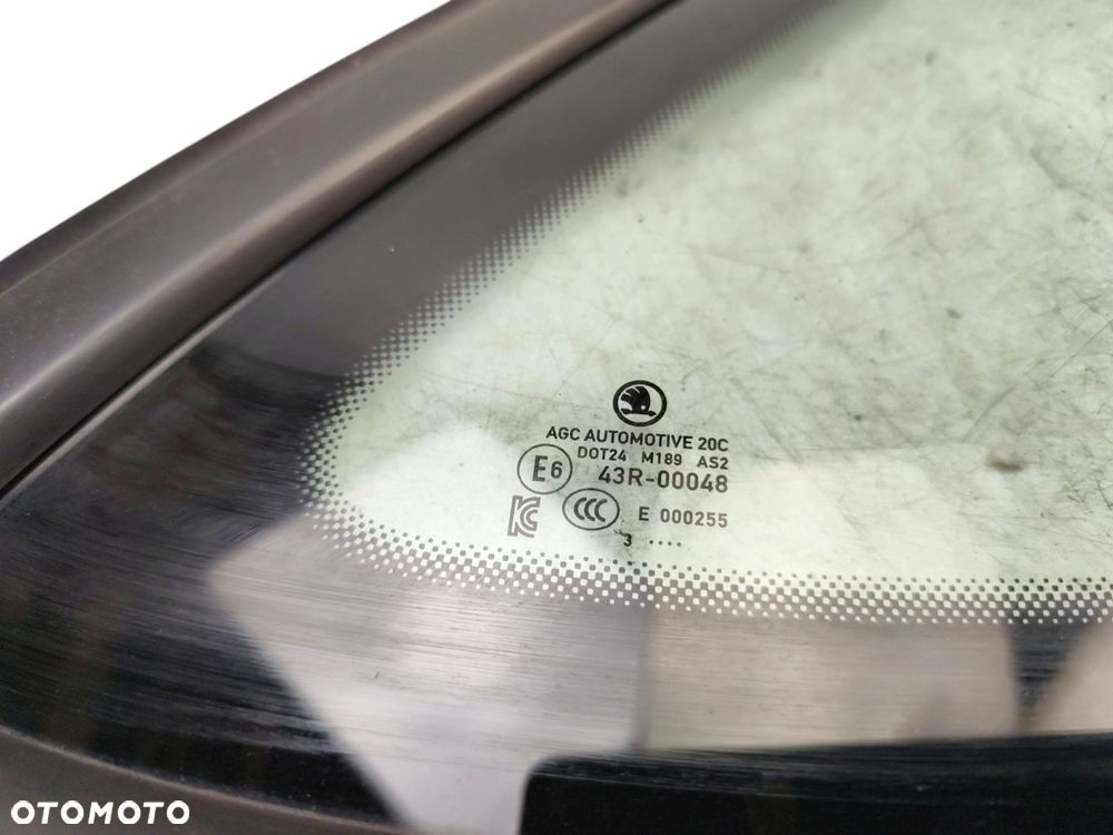 SZYBA KAROSERYJNA PRAWY TYŁ SKODA OCTAVIA IV KOMBI - 5