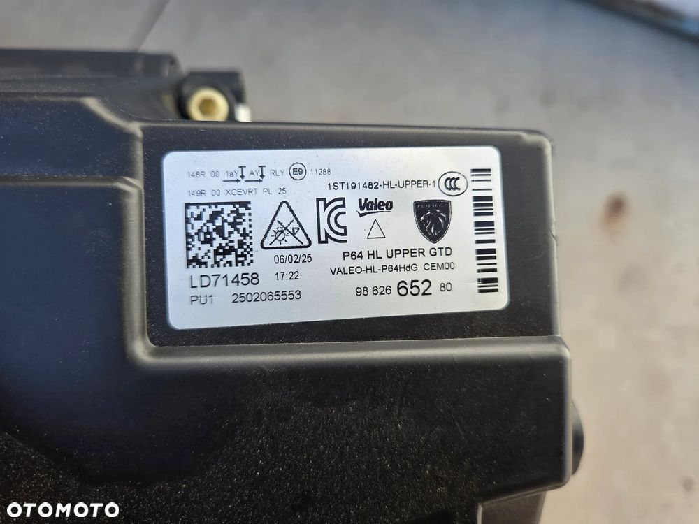 Lampa przednia lewa FULL LED  Peugeot 3008 III - 17