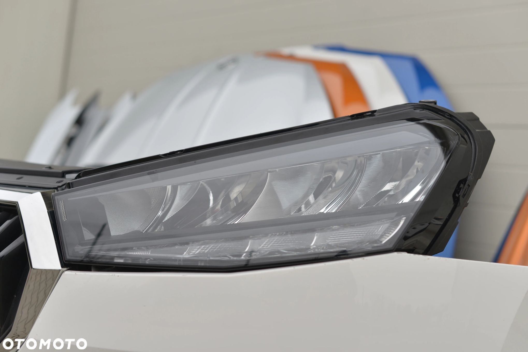 MASKA ZDERZAK BŁOTNIK PAS BELKA GRILL LAMPA LED SKODA FABIA 4 IV 6VA 2021- - 13