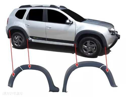 KIT BANDOURI Dacia Duster 2010 2011 2012 2013 2014 2015 2016 2017 - 1