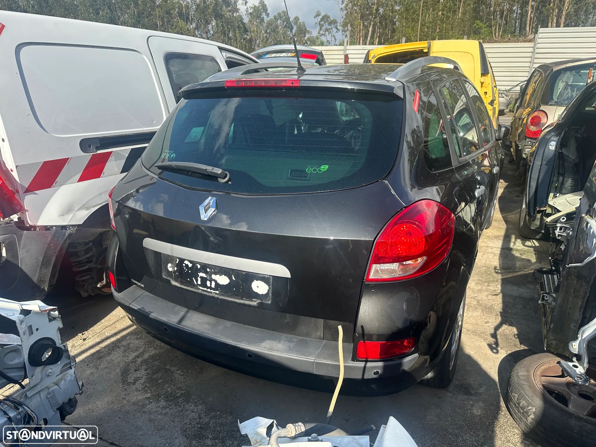 RENAULT CLIO III BREAK 1.5 DCI DE 2009 EM CENTRO DE ABATE - 1