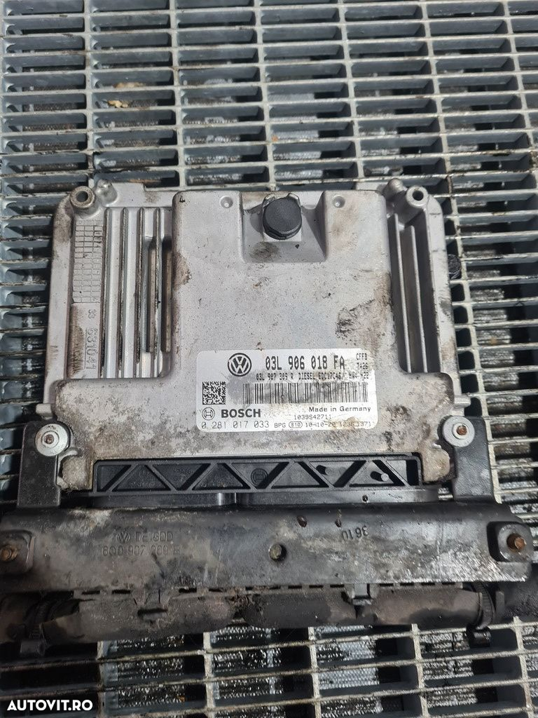 Calculator motor Volkswagen Tiguan 5N 2.0 TDI 2007 - 2011 140CP Automata CFFB (843) ... - 2
