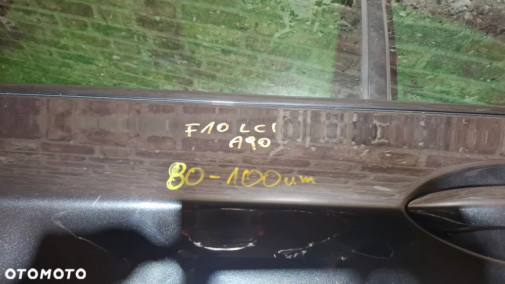 Drzwi tylne Tył LEWE KOMPLETNE strona lewa BMW 5 F10 F1109/16 KOD A90 - 10