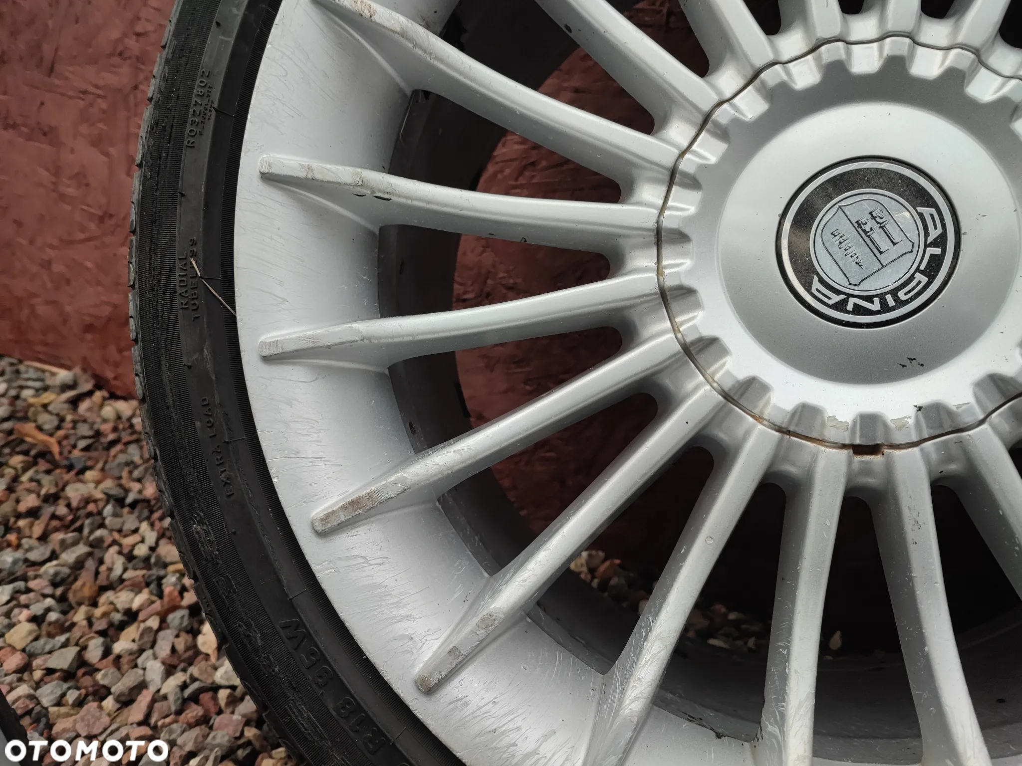 BMW ALUFELGI ALPINY 5X120 18 CALI 3X18x8.5J ET35 + OPONY + DEKIELKI NA SZTUKI - 22