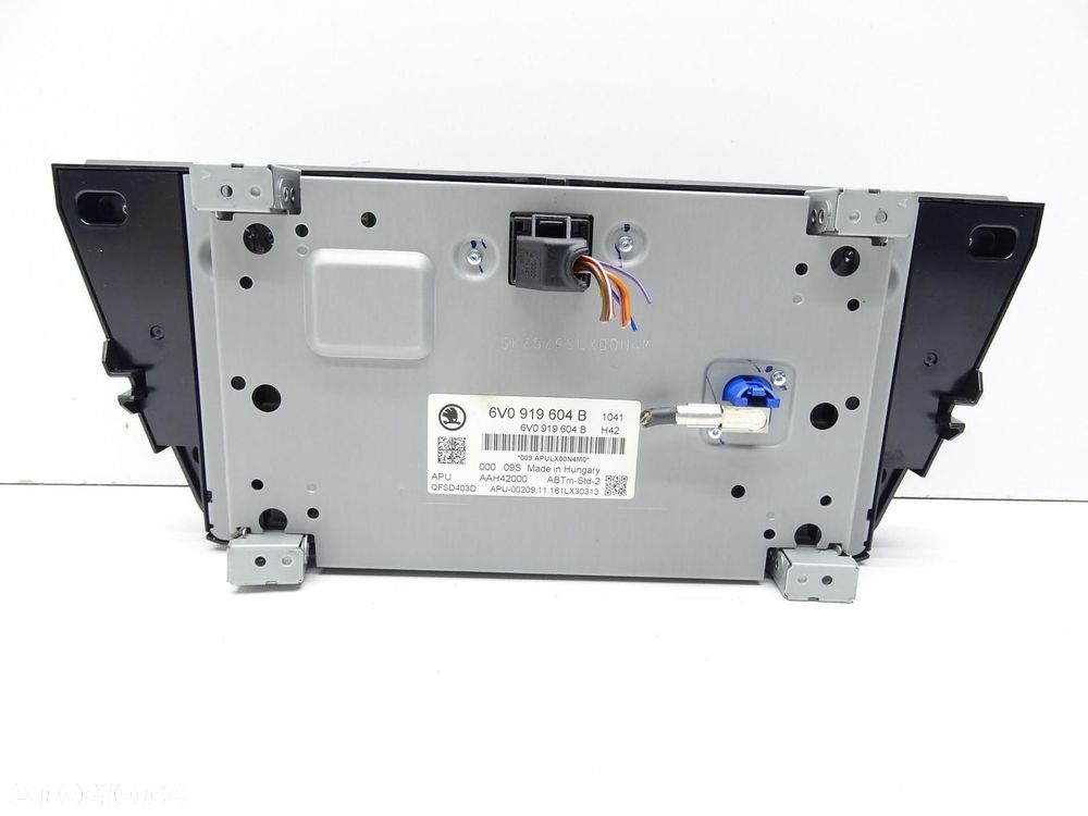 RADIO RADIOODTWARZACZ CD NAVI NAWIGACJA 6V0919604B SKODA FABIA III - 4