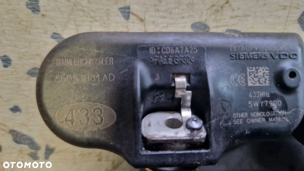 CHRYSLER DODGE  CZUJNIK CIŚNIENIA KOŁA 56053031AD - 2