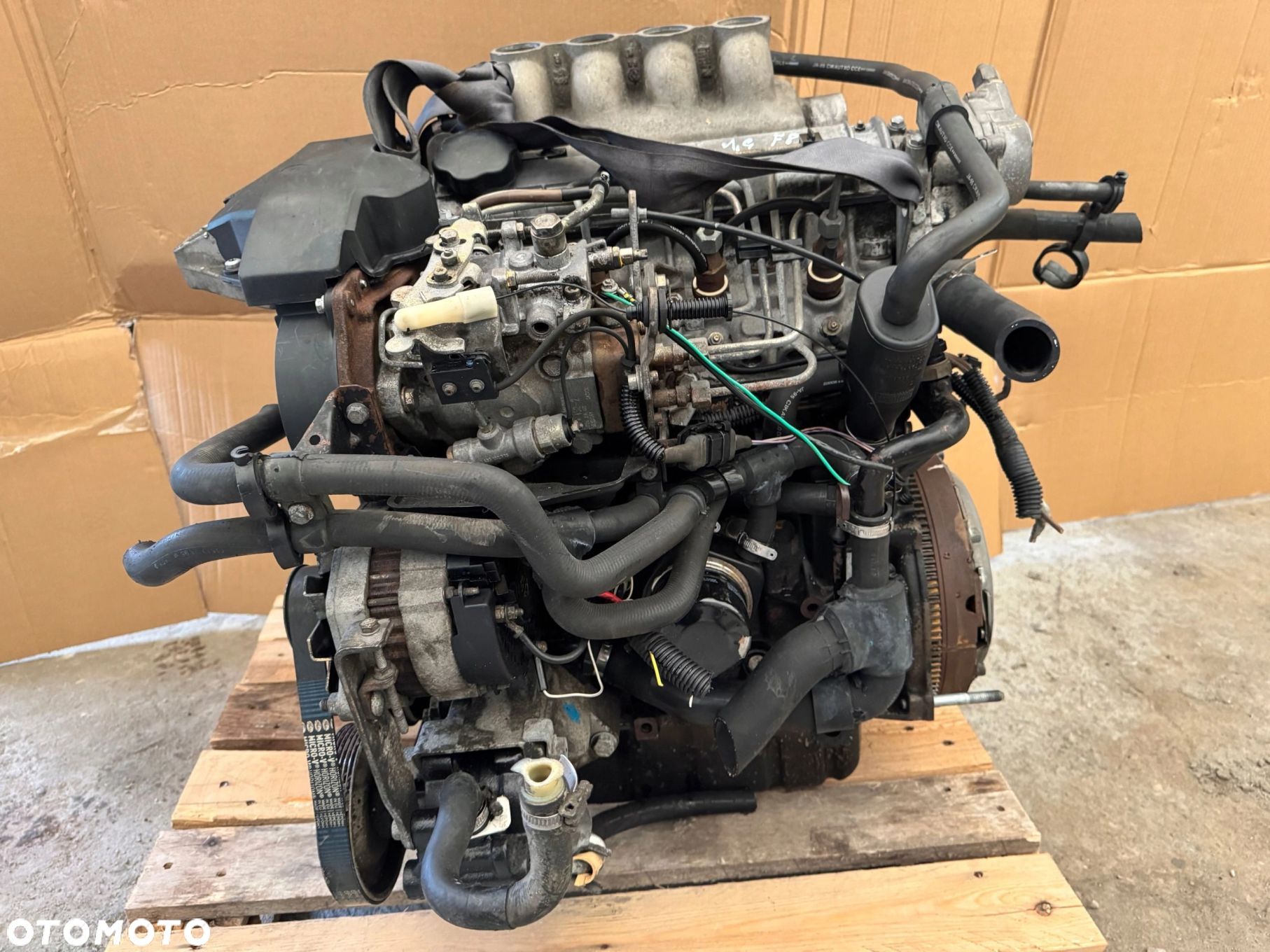 SILNIK KOMPLETNY RENAULT 19 CLIO KANGOO 1.9 D 65KM F8Q SPRAWDZONY - 1