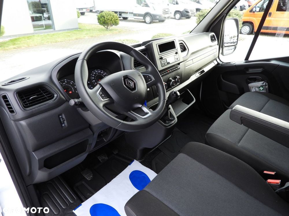 Renault MASTER PLANDEKA 10 PALET WEBASTO TEMPOMAT LEDY PNEUMATYKA KLIMATYZACJA  165KM - 3