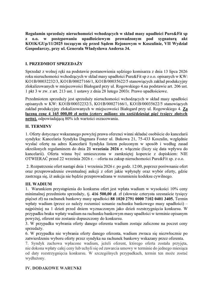Syndyk sprzeda kompleks budynków produkcyjno-biurowych - Pełny obrazek: 4/6