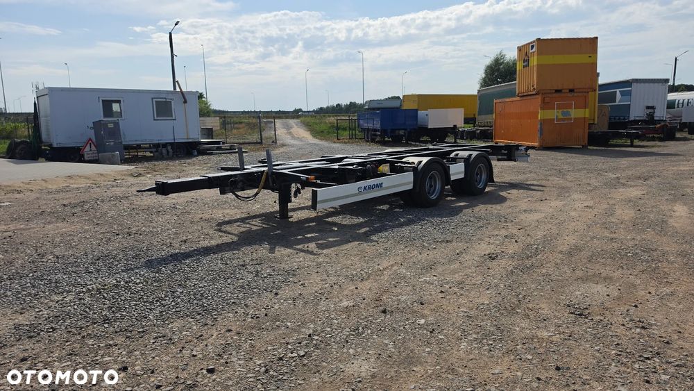 Krone 24.500zł netto TANDEM BDF GÓRNY ZACZEP JUMBO-STANDARD 19.5 OPONY 2016ROK HAMULCE TARCZOWE ST.BDB MOŻLIWOŚĆ TRANSPORTU - 2