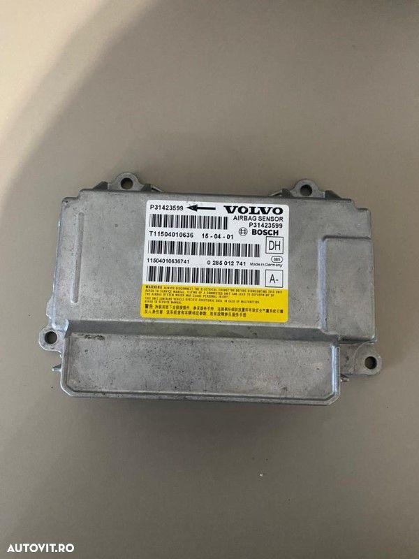 Calculator airbag SRS Volvo S60 V60 XC60 S80 XC70 V70 31423599 - 1