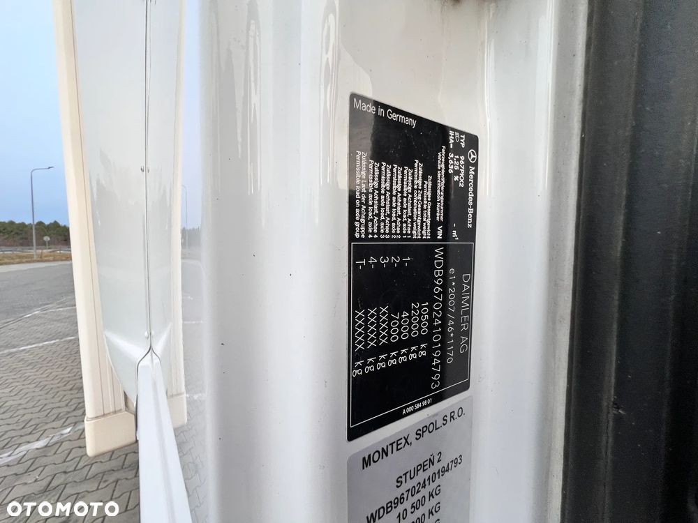 Mercedes-Benz ATEGO 1023 (1221, 1223, 1224) chłodnia carreier xarios 600 2017 - 40